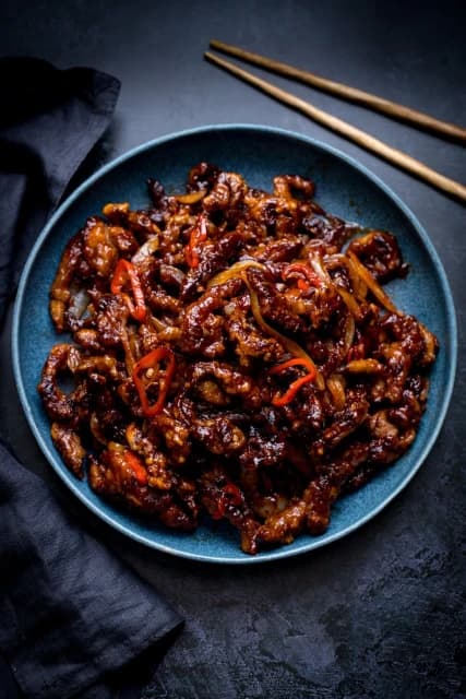 Beef Chilli Dry