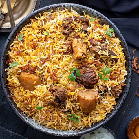 Mutton Kacchi Biriyani